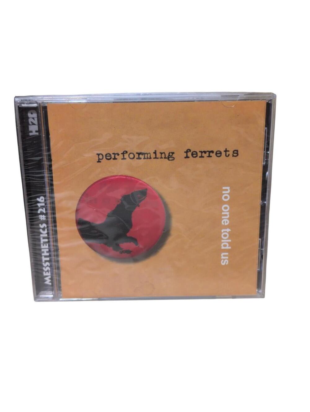 Performing Ferrets No One Told Us Music CD 2008 Indie Rock Punk Sealed